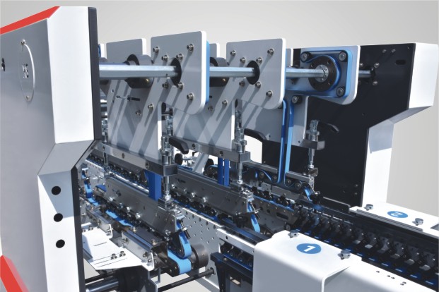 XS-900 1200 Máquina Gluer de la carpeta de alta velocidad del conductor de la correa superior